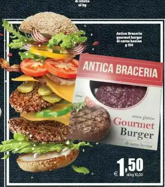Elite Antica braceria gourmet burger di carne offerta