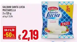 Famila Superstore Galbani santa lucia mozzarella offerta