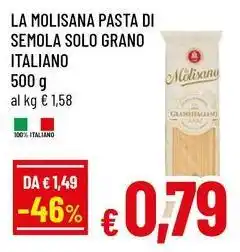 Famila Superstore La molisana pasta di semola solo grano italiano offerta