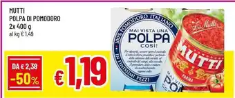 Famila Superstore Mutti polpa di pomodoro offerta