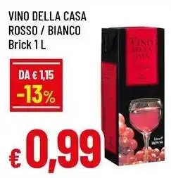Famila Superstore Vino della casa rosso / bianco offerta