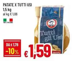 Famila Superstore Patate x tutti usi offerta