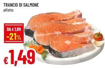 Famila Superstore Trancio di salmone offerta
