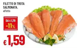 Famila Superstore Filetto di trota salmonata offerta