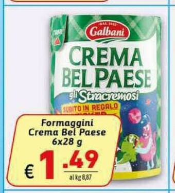 Ipercarni Formaggio offerta
