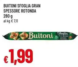 Famila Superstore Buitoni sfoglia gran spessore rotonda offerta