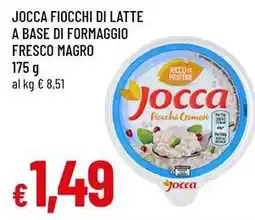 Famila Superstore Jocca fiocchi di latte a base di formaggio fresco magro offerta