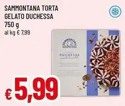 Famila Superstore Sammontana torta gelato duchessa offerta