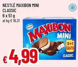Famila Superstore Nestlé maxibon mini classic offerta