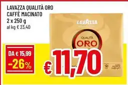 Famila Superstore Lavazza qualità oro caffè macinato offerta