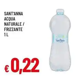 Famila Superstore Sant'anna acqua naturale / frizzante offerta