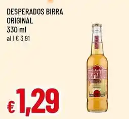 Famila Superstore Desperados birra original offerta