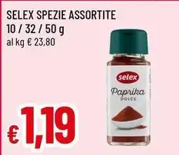 Famila Superstore Selex spezie offerta
