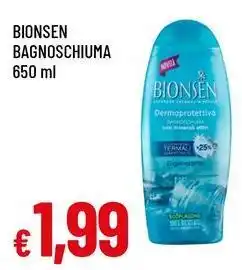 Famila Superstore Bionsen Bagnoschiuma offerta