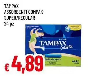 Famila Superstore Tampax assorbenti compak super/regular offerta