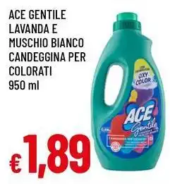 Famila Superstore Ace gentile lavanda e muschio bianco candeggina per colorati offerta