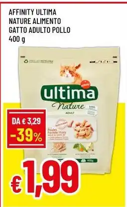 Famila Superstore Affinity ultima nature alimento gatto adulto pollo offerta