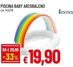 Famila Superstore Intex piscina baby arcobaleno Intex offerta
