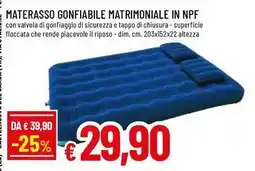 Famila Superstore Materasso gonfiabile matrimoniale in NPF offerta