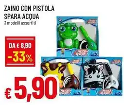 Famila Superstore Zaino con pistola spara acqua offerta