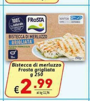 Ipercarni Filetti di merluzzo offerta