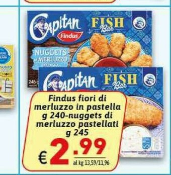 Ipercarni Filetti di merluzzo offerta