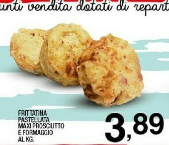 Sigma Frittatina pastellata maxi prosciutto e formaggio offerta