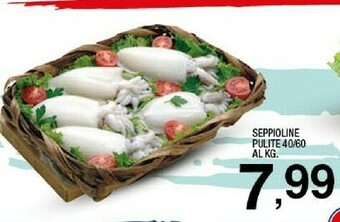 Seppioline pulite 40/60
