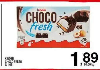 Sigma Kinder choco fresh offerta