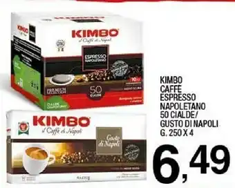 Sigma Caffe espresso napoletano 50 cialde offerta