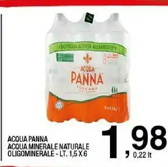 Sigma Acqua minerale naturale 1500 g(ml) offerta