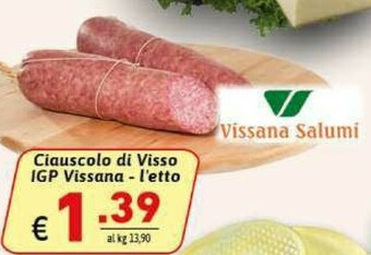 Ipercarni Salame offerta