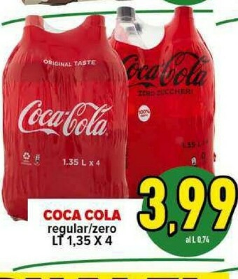 Iper Triscount Coca cola zero offerta