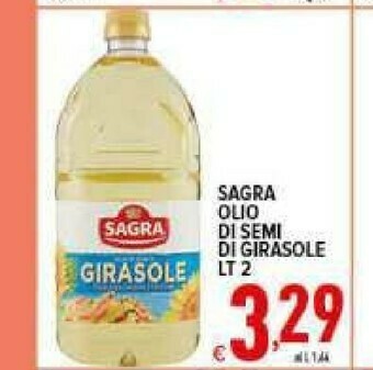Iper Triscount Olio di semi offerta