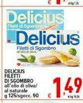 Iper Triscount Filetti di sgombro offerta