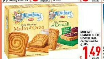 Iper Triscount Fette biscottate offerta