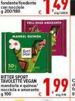 Iper Triscount Cioccolato offerta