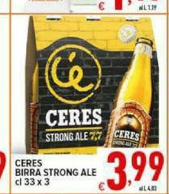 Iper Triscount Birra offerta