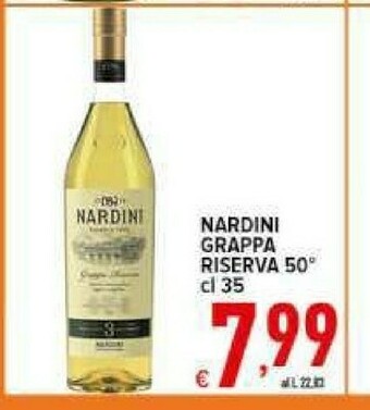 Iper Triscount Grappa offerta