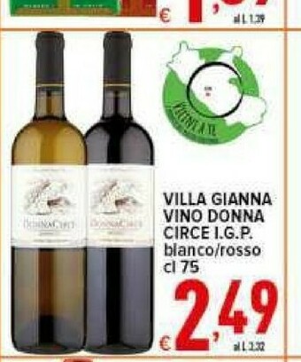 Iper Triscount Vino bianco offerta