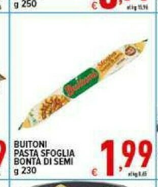 Iper Triscount Pasta sfoglia offerta