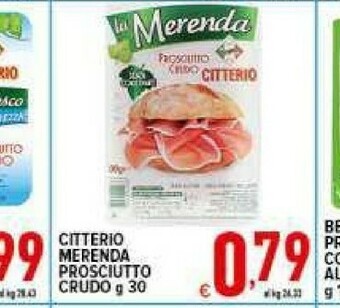 Iper Triscount Prosciutto crudo offerta