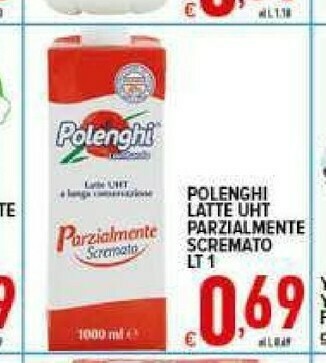 Iper Triscount Latte parzialmente scremato offerta