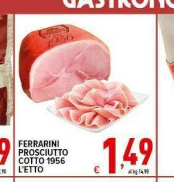 Iper Triscount Prosciutto cotto offerta