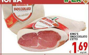 Iper Triscount Prosciutto crudo offerta