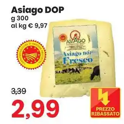 Prix Quality Asiago DOP offerta