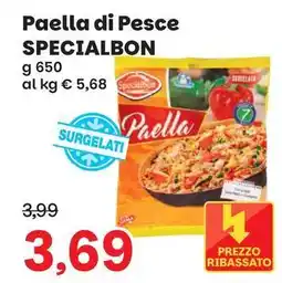 Prix Quality Paella di Pesce Specialbon offerta