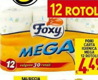 Iper Triscount Carta igienica offerta