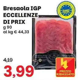 Prix Quality Bresaola IGP Eccellenze di Prix offerta