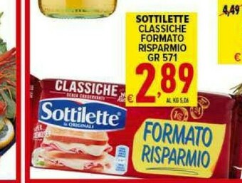 Iper Triscount Sottilette offerta
